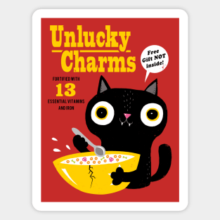 Cat: Unlucky Charms Magnet